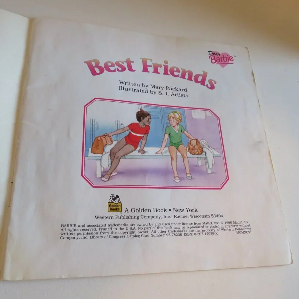 BARBIE Best Friends Paperback [GYMNASTICS]